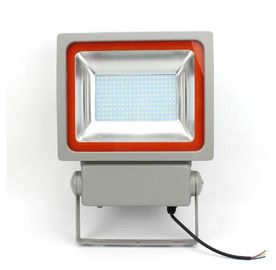 회색 색깔 100W IP65 120 각 옥외 지도된 홍수 빛 CRI 75 세륨 증명서