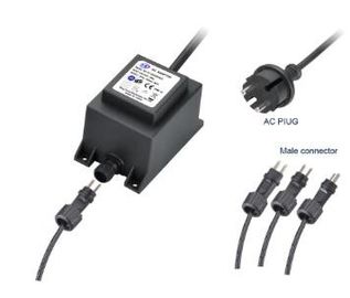 IP68는 정원 빛 수영장 점화, 24VAC 100W 200W 250W IP68 옥외 전력 공급을 위한 변압기를 방수 처리합니다