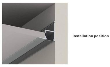 LED 천장 훈장, 서리로 덥은/명확한/유포자 덮개, 1m 2m를 위한 알루미늄 밀어남 단면도 3m