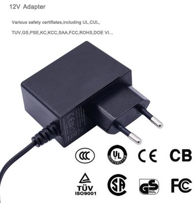 12V 1A 1.5A 2A 2.5A 3A 벽 장착 전원 어댑터 12W 24W 36W UL CB CE 인증 포함, 모터 배터리 CCTV 카메라용