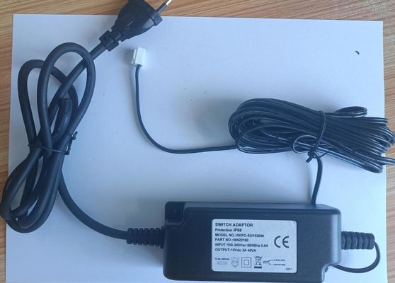 24Vdc 3a 72Watt IP68 방수 led 변압기 전자 수도꼭지, AC 100-240Vac, CE UL 표시